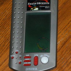 Tiger Woods Tournament Golf Electronic Handheld Game by Radica